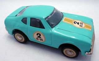 rare CHINA MS 885 Racer racing car wind - up tin toy 2