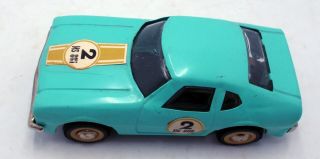rare CHINA MS 885 Racer racing car wind - up tin toy 4