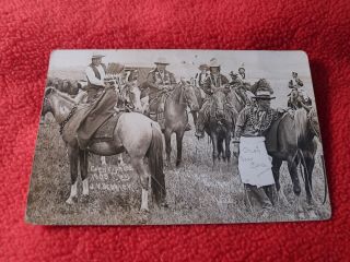 Vintage Postcards 1908 09 Dedrick Native American Chief Stone & Claire Photos 6