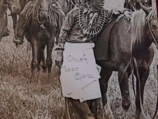 Vintage Postcards 1908 09 Dedrick Native American Chief Stone & Claire Photos 7