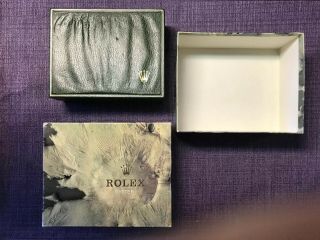 Vintage Rolex 80’s Leather Box ；case 10.  00.  01