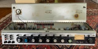 Vintage Gates " The Yard " Radio Console Ef - 86 Tube Preamps (rca Microphone Mixer)