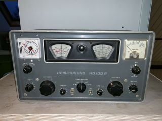 Vintage Hammarlund Hq 100a Shortwave Receiver