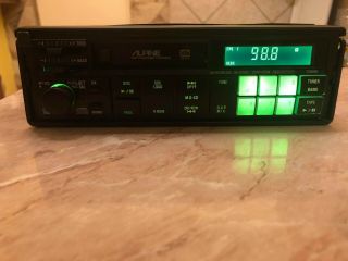 Vintage /////alpine 7288m Bi - Level 25w,  25w Cassette Player