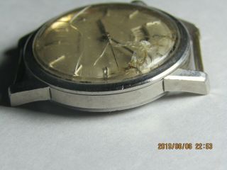 Vintage Men ' s Girard Perregaux Alarm watch for parts/repair 270 5