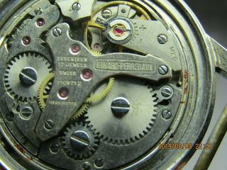 Vintage Men ' s Girard Perregaux Alarm watch for parts/repair 270 7
