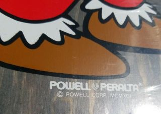 Old School NOS Powell Peralta Team Monkey Skateboard Deck VINTAGE RARE 7