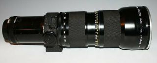Vintage Nikkor Auto Zoom 50 - 300mm F4.  5 Lens With Case And Lens Cap