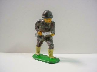 Noblespirit (toy) Vintage Barclay Japanese Soldier W/rifle Lead Figure
