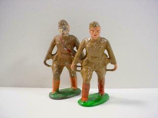 Noblespirit (toy) Vintage Barclay Stretcher Bearer Lead Figures