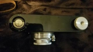 Vintage Leica D.  R.  P.  Ernst Leitz Wetzlar 35mm Camera No.  188741 f=5cm 1:2 lens 6