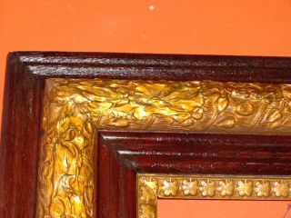 Antique Frame French Baroque Hollywood Gold Gild Ornate Vintage Painting Mirror