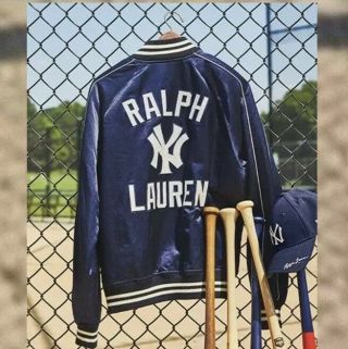 Large Rare Polo Ralph Lauren 50th Anniversary Yankees Limited Edition Jacket L