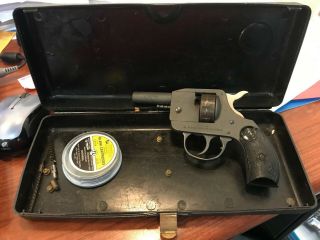 Vintage Starter Blank Pistol,  H&R,  Gardner,  Mass USA 5