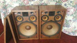 Vintage Pioneer CS 99A 100 Watt Speakers Audio Audiophile Minty Great Shape 2