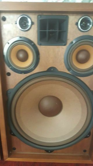 Vintage Pioneer CS 99A 100 Watt Speakers Audio Audiophile Minty Great Shape 3