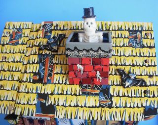 Marx Hootin Hollow Haunted House Vintage Boxed Toy 6