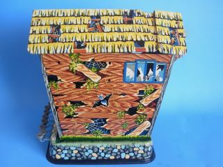 Marx Hootin Hollow Haunted House Vintage Boxed Toy 8