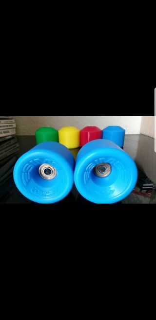 Sims Comp 2 Conical Skateboard Wheels From Vintage 1979 Molds Dogtown
