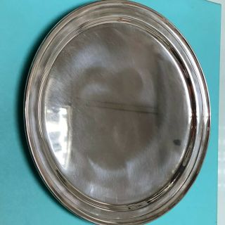 AUTHENTIC VINTAGE TIFFANY & Co STERLING SILVER ROUND TRAY/PLATTER/CHARGER/PLATE 5