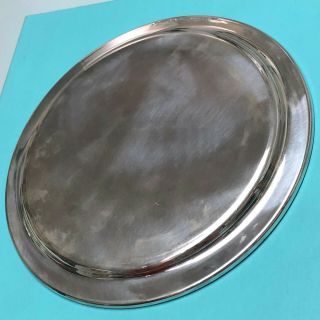 AUTHENTIC VINTAGE TIFFANY & Co STERLING SILVER ROUND TRAY/PLATTER/CHARGER/PLATE 6