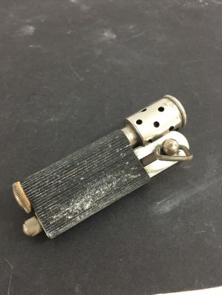 Vintage Kaschie K8 Pocket Lighter With Key Turned Flint Wheel