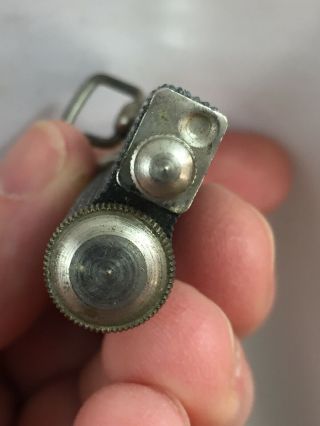 Vintage KASCHIE K8 Pocket Lighter With Key Turned Flint Wheel 5