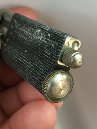 Vintage KASCHIE K8 Pocket Lighter With Key Turned Flint Wheel 6