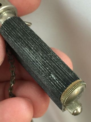 Vintage KASCHIE K8 Pocket Lighter With Key Turned Flint Wheel 9