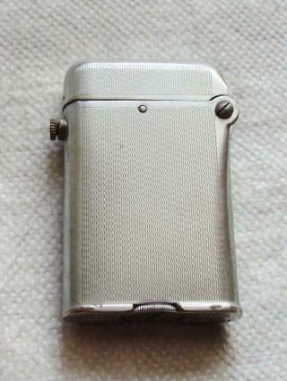 Vintage Engine Turned Thorens Lighter For Repair Or Parts