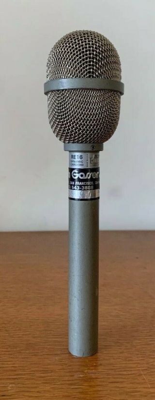 Vintage Electrovoice Re16 Dynamic Cardioid Microphone Vocal Mic Re - 16 Ev