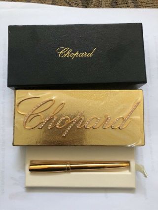 Chopard Gold Pen Extremely Rare Elton John Oscar Academy Award Party Vip Gift