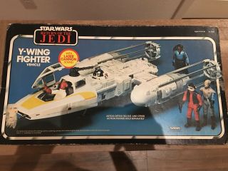 Star Wars Vintage Y - Wing Kenner Return Of The Jedi X Wing Tvc 1983