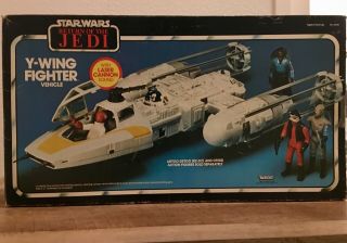 Star Wars Vintage Y - Wing Kenner Return Of The Jedi X Wing TVC 1983 5