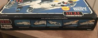 Star Wars Vintage Y - Wing Kenner Return Of The Jedi X Wing TVC 1983 8