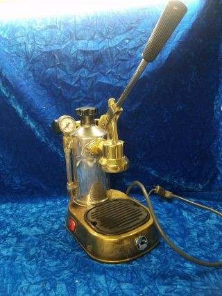 Vintage Lapavoni Professional Espresso Maker - Brass