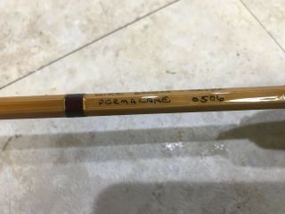 Rare - Mike Brooks - Bamboo fly rod Rolf 7 ' 3 