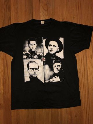 Vintage Depeche Mode Tee Shirt 1988 Spreading The News Around The World