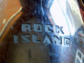 Vintage Cri&p Rock Island Line Railroad Stanley Thermos Water Carafe