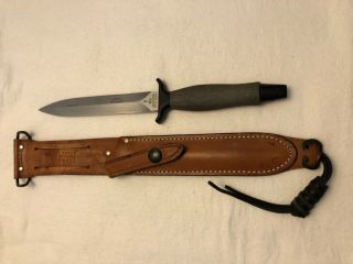 Vintage Gerber Guardian Ii Fixed Blade Knife R.  W.  Loveless Design Made In 1983