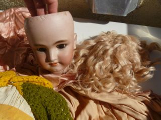 Heinrich Handwerck Simon Halbig Doll Good Head,  Clothes READ 7