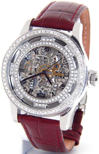 Freeze Joe Rodeo Automatic Mens 1.  75ct Real Diamonds Watch Limited Edition Rare