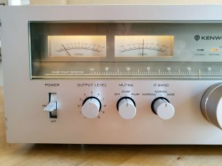 VINTAGE KENWOOD KT 917 FM STEREO TUNER.  Legendary Tuner 4