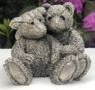 Sterling Silver Hallmarked Silver Filled Teddy Bears Ornament Figure