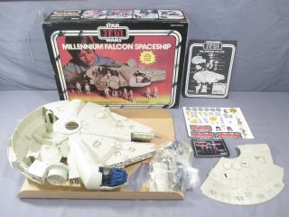 Star Wars Vintage Millennium Falcon W/ Box & Return Of The Jedi