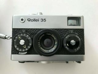 Vintage Rollei 35 Black Camera with Case 2