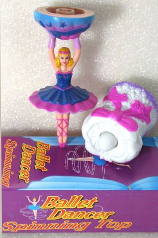 Ballet Dancer Spinning Top Shackman Toy Ballerina We Ship Worldwide