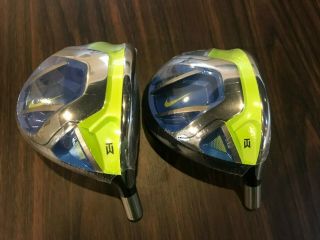 Rare Nike Vapor Driver Set 2 Sizes Made For Tiger Woods Heads Only