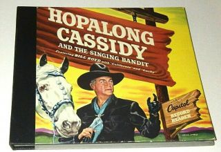 Hopalong Cassidy Book & Records 1950 Minty