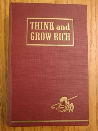Think And Grow Rich - 1st Edition 1937 Napoleon Hill - Rare